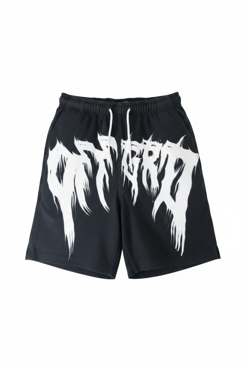 Black Flame Shorts Front Remake