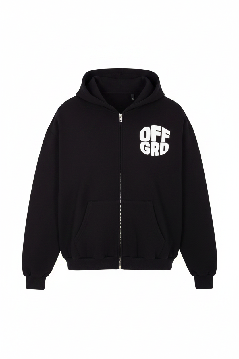 Black Hoodie Front