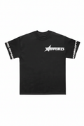 Black Star Logo Tee Front