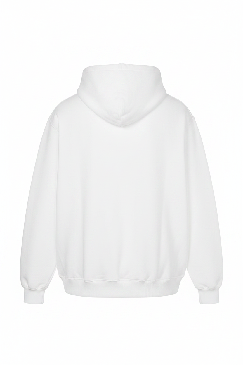 Flame Hoodie Back