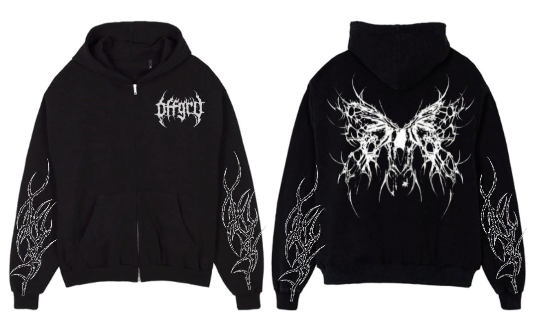 OFFGRD zip hoodie design