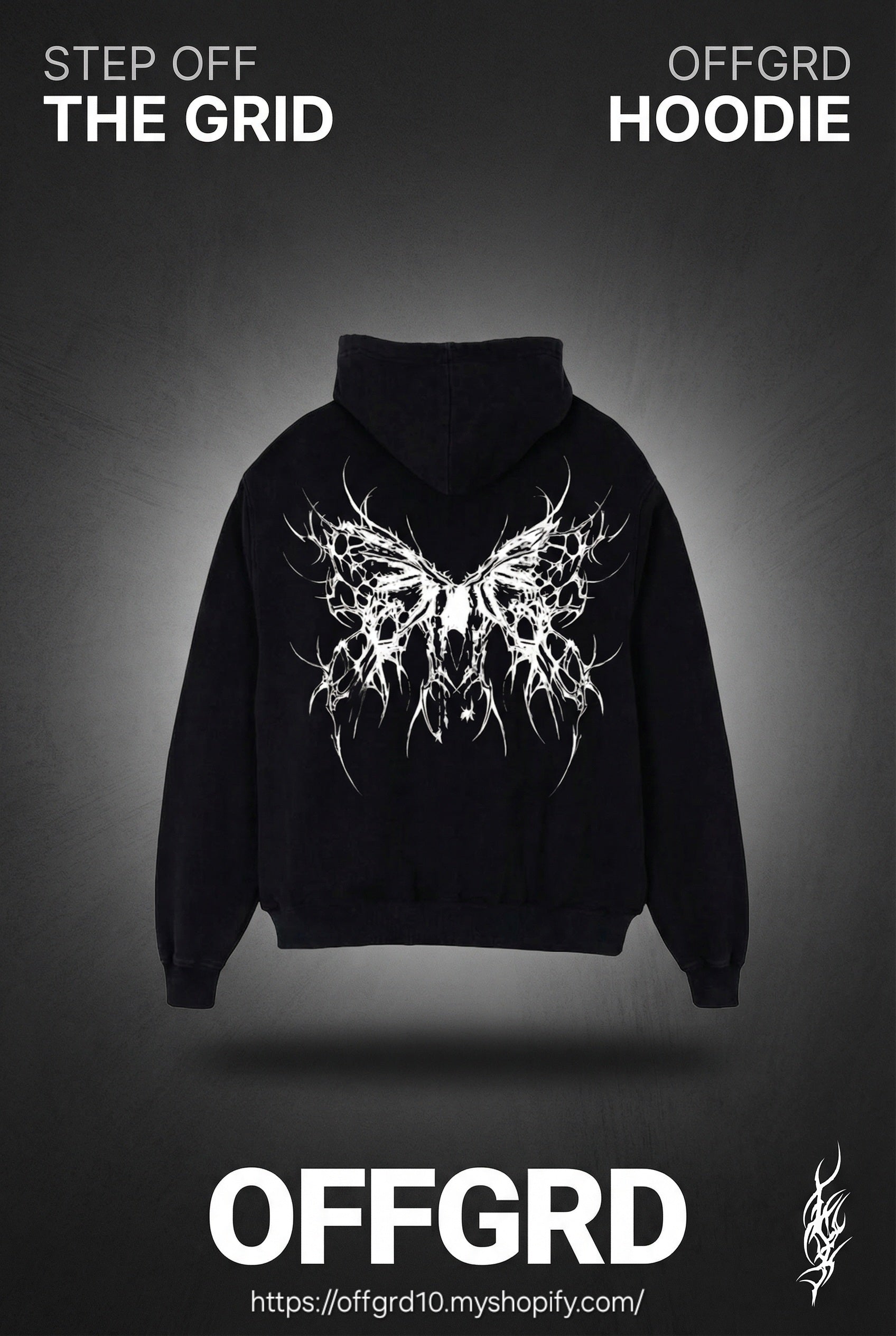 OFFGRD zip hoodie design