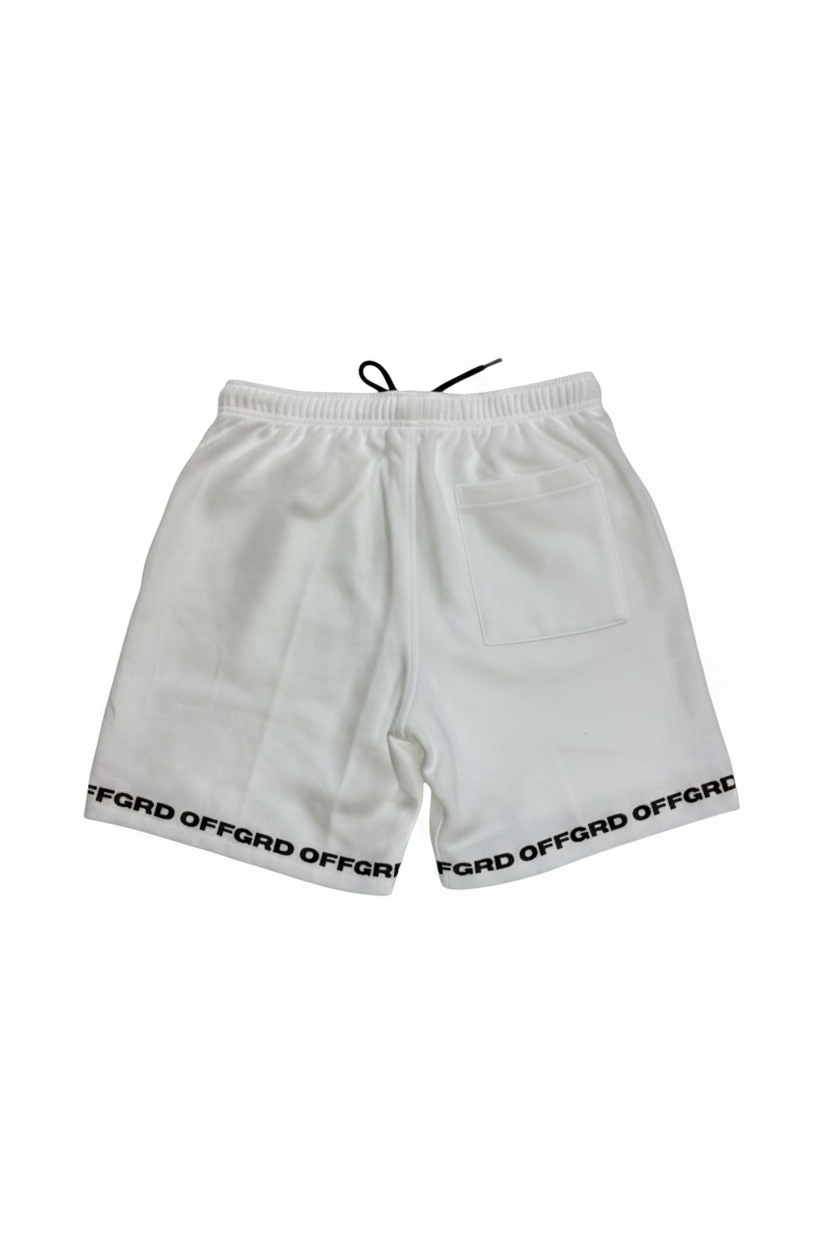 Star Logo Shorts White Back