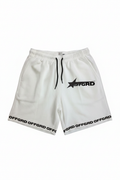 Star Logo Shorts White Front
