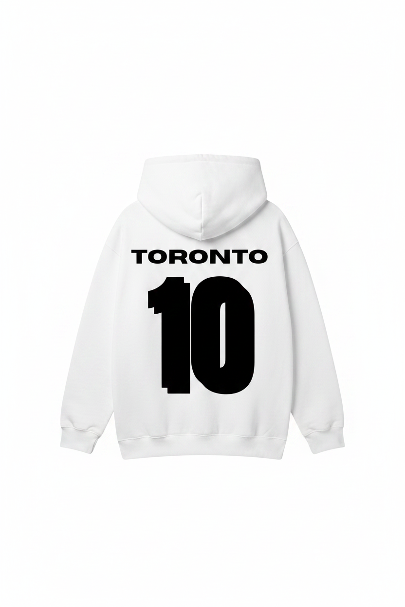 Toronto 10 Hoodie Back