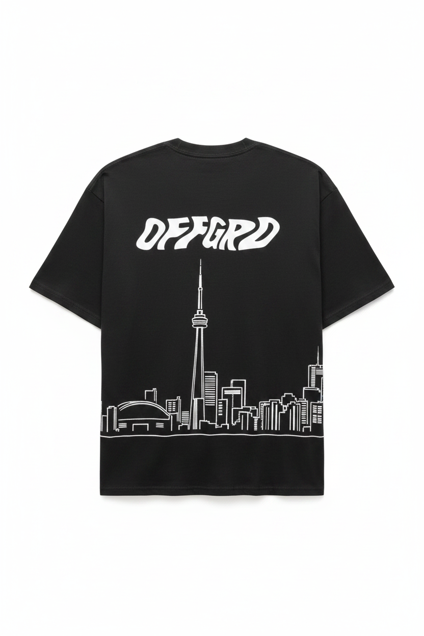 Toronto Skyline Tee Back